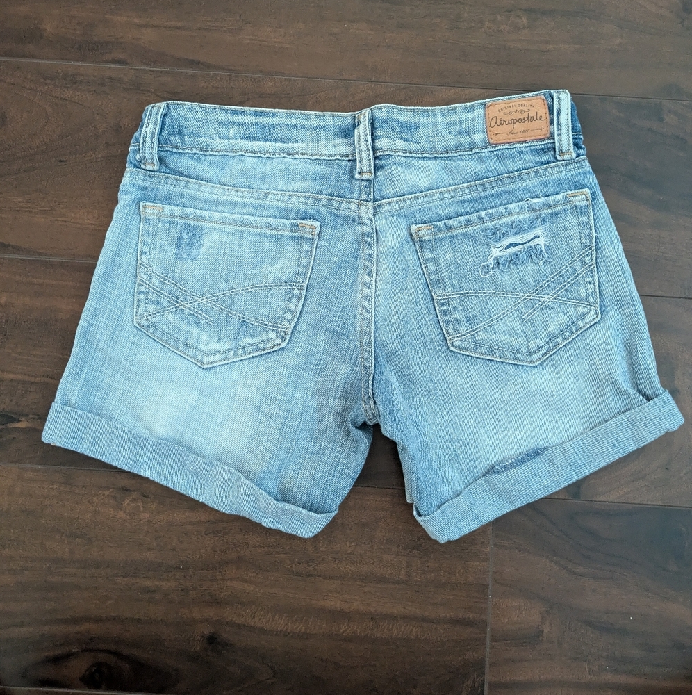 Aeropastle Boyfriend Jeans Shorts